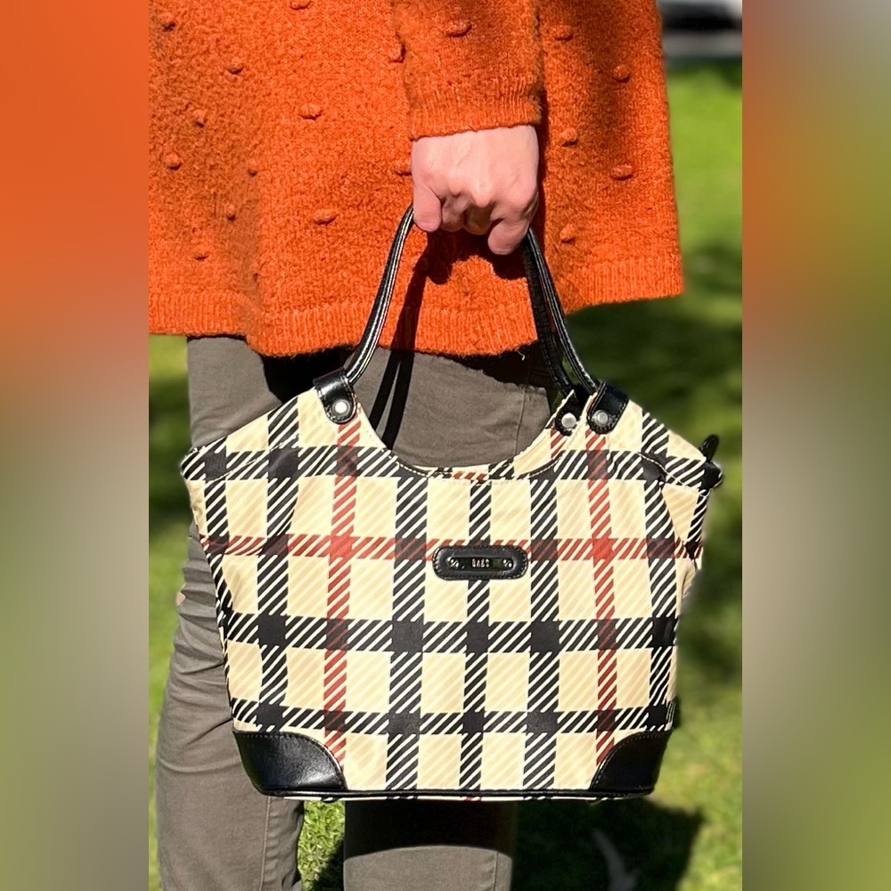 Authentic Daks nylon handbag